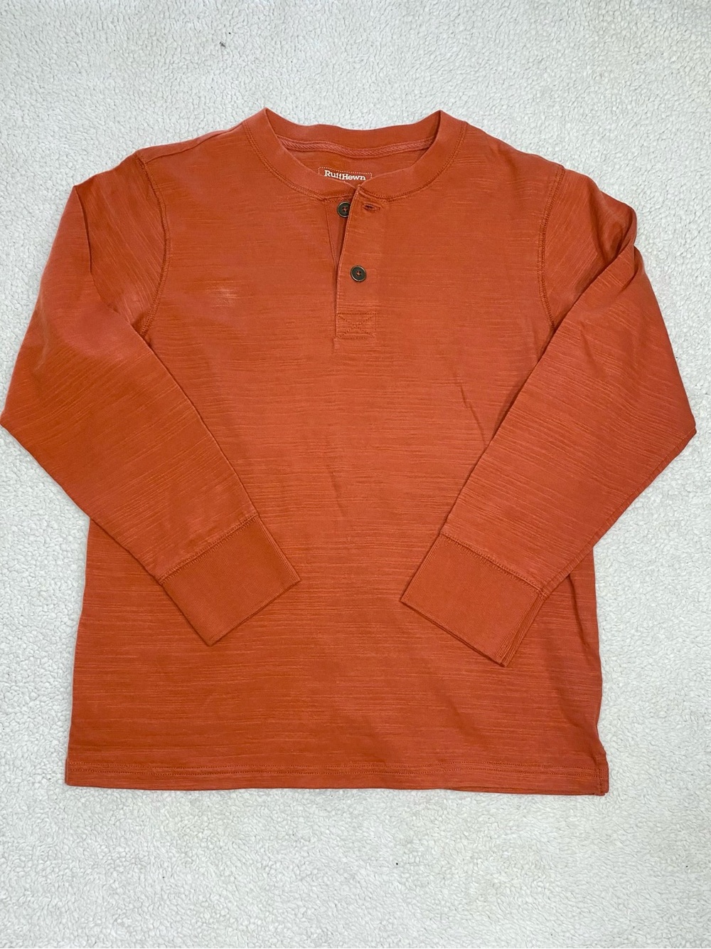 Ruff Hewn Boy’s Long-Sleeve Henley Shirt